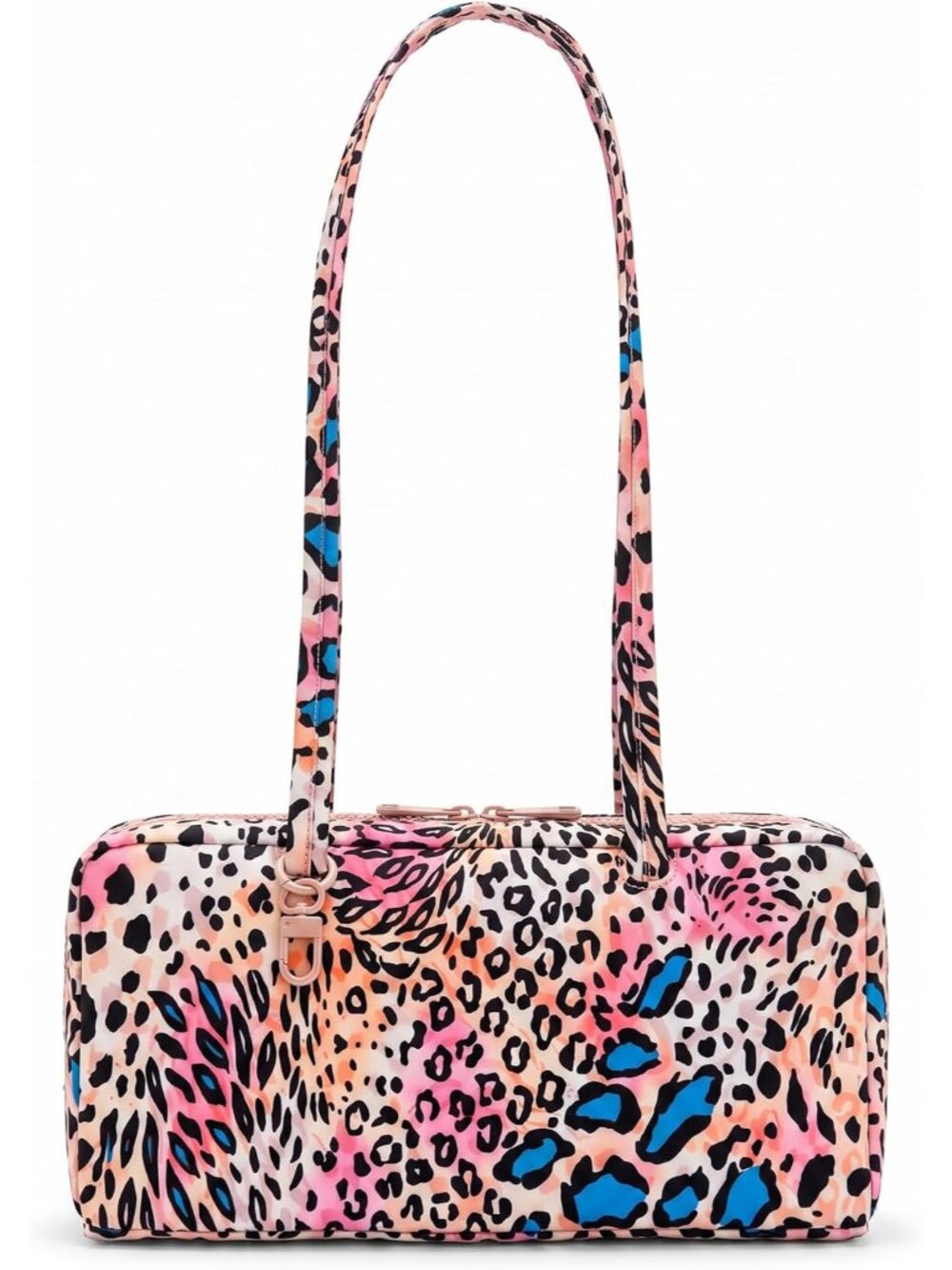 Lightweight Nylon Bag for Women,East-West Shoulder,Everyday Tote Bag